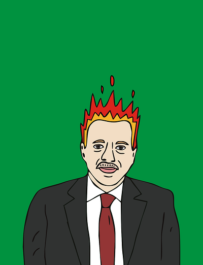 Recep Tayyip Erdogan erdogan illustration portrait turkey vector