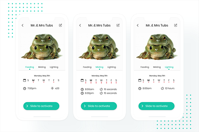 UI Challenge: Pet Timer App branding design mobile ui ui uichallange ux