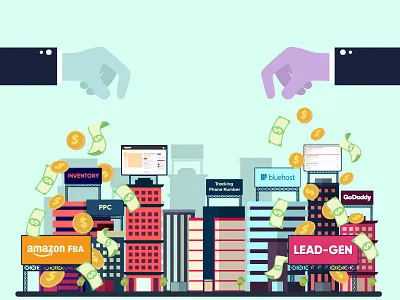 Investment Illustration 2d character design dribbble flat design illustration inspirations investment shot simple vector