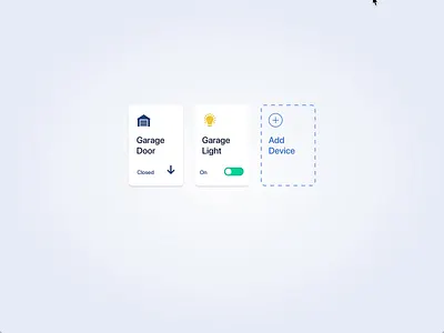 Light Toggle Switch adobe xd adobexd animation card device card flat light microinteraction smart home switch toggle ui ui ux ux vector xd