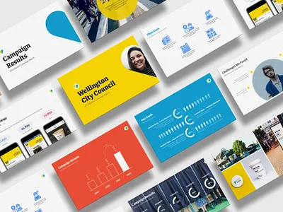 Wellington City Council Election Report data data visualization election graph icon illustration infographics information information design interaction keynote pitch deck powerpoint powerpoint presentation presentation design presentation designer report slide