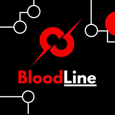 Bloodline app branding design icon illustration logo typography ui ux vector web