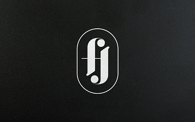Fashion Janaya Logo brand identity branding design fj monogram illustration logo logo design logodesign logos logotype modern monogram rerdsystems simple logo