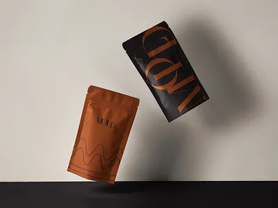 Möld Coffee House bold branding coffee shop coffee shop branding mockup modern modern branding packaging