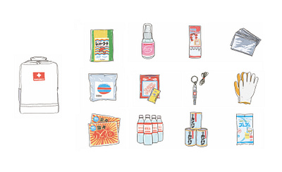 Emergency Bag illustration