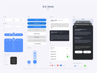 b.g. mobile app mobile mobile ui ui