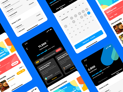 Reward Points System app integral points sketch system ui