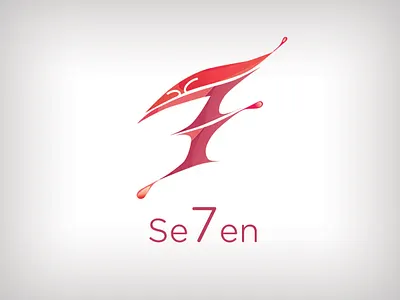 7 logo branding design logo typography vector