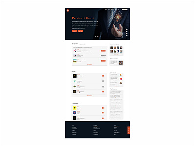 Product hunt ui design uidesign user interface