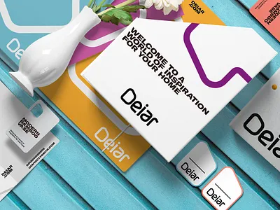 Deiar Brand Identity Design brand brand identity brand identity design branding deiar design furniture graphics home home accessories home decor home decoration identity interior logo modern vase