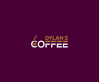 Dylan s Coffee application cafe cafe logo design coffee coffee cup coffee logo consultant copy creative cup doc document documents file financial inspiration minimalist modern mug news