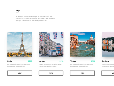 European Trip Planning Experience design trip trip planner trips ui ux