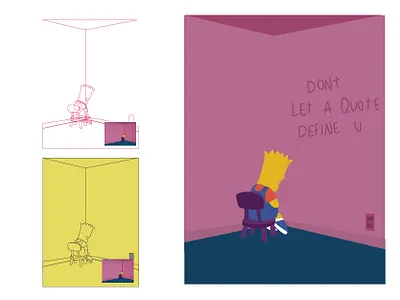 Bart Simpson bart simpson character deancookcreative design fox illustration the simpsons vector