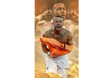 Memphis Depay - Netherlands Star Striker depay edit design fifa 20 design fifa 20 edit football football club football design football edit footballer illustration memphis depay memphis depay design memphis depay edit memphis depay graphic nethlerands football nethlerlands football edit photoshop poster soccer edit wallpaper