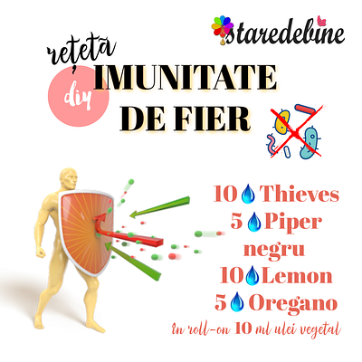 Imunitate de fier cu uleiuri esențiale advertising essential oils facebook social media