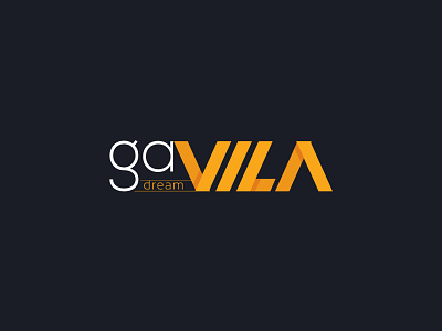 Ga Vila House Logo apartment architecture clean clean logo company logo corporate elevate family growing growth home homecare house logo logodesign logotype minimalist logo property rental villa