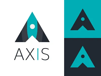 Daily Logo Challenge - Day 1 / Rocketship Logo axis logo branding dailylogo dailylogochallenge dailylogodesign design dribbblelogo freelance graphic graphic design graphiste graphiste auvergne graphistol identité visuelle illustration logodesign rocketship logo