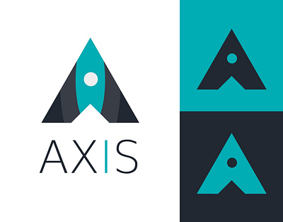 Daily Logo Challenge - Day 1 / Rocketship Logo axis logo branding dailylogo dailylogochallenge dailylogodesign design dribbblelogo freelance graphic graphic design graphiste graphiste auvergne graphistol identité visuelle illustration logodesign rocketship logo