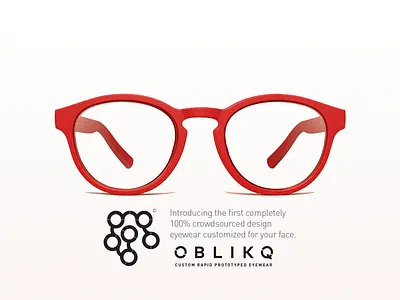 OBLIKQ Eyewear branding design eyewear futurecommanddesignoffice glasses handmade hiroshima japan logo rapid prototyping typography