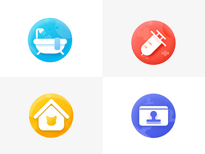 金刚区图标 Icon design icon icon app ui ui design ux 产品