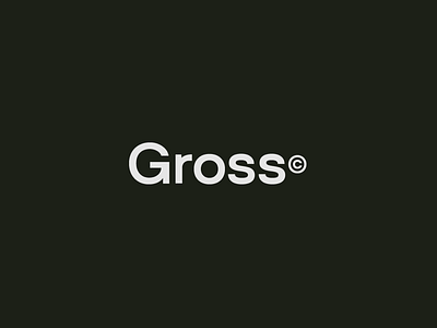 Gross? design geometric sans type typeface typography