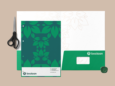 Bostaan Brand Identity Design bostaan brand brand identity branding decor design garden gardens graphics green identity interior landscape logo space trees