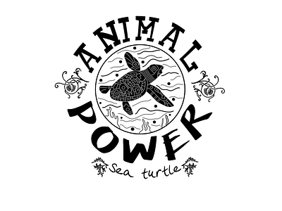 Animal Power design illustration illustrator tshirt tshirt art tshirt design tshirt designer vector