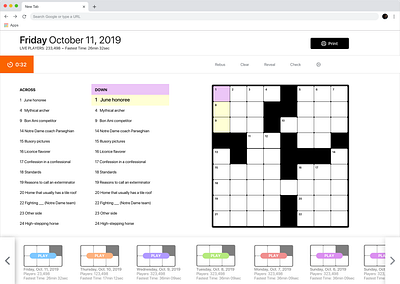 Small Crossword crossword design puzzle