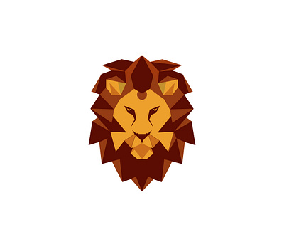 Polygon Logo Design branding business creative design custom graphic design illustration lion logo logo design polygon professional vector