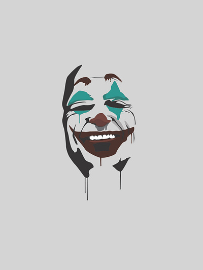 Joker Fan Art #2 design graphicdesign graphics illustration illustrator inspired joaquin phoenix joker movie vector