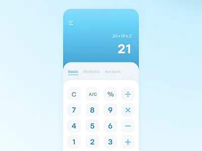 DailyUI 004 Calculator 004 calculator dailyui design