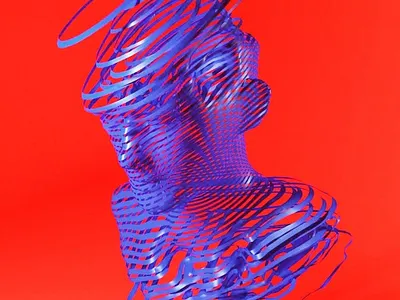 Unwind 3d colors illustration render