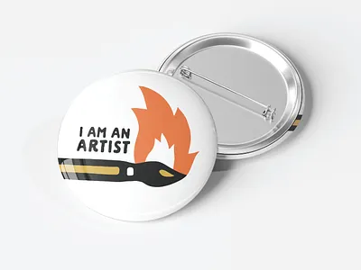 Ignite - Opioid Awareness Project badge badge design branding branding design illustration logo matchbox matches pins typography