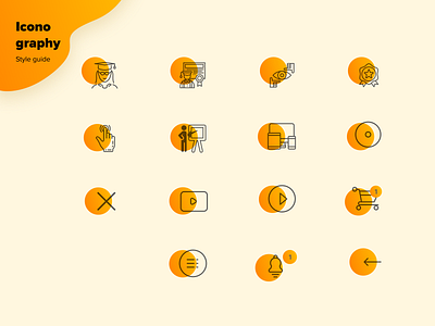 Design System - Iconography design guide design guidelines design system iconography iconography graphic ui road map uiuxdesigner webdesign