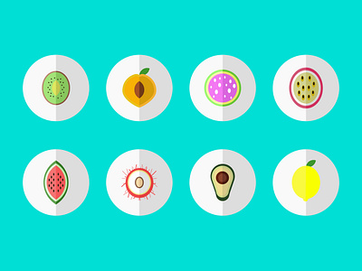 fruit icon icon illustration ui