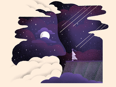 Hello Maker of the Moon design illustration