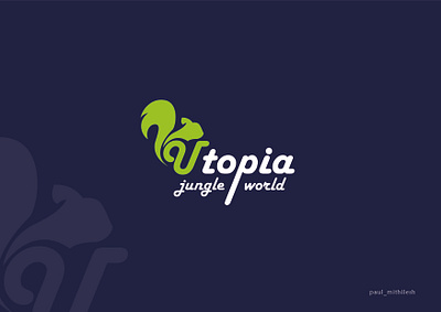 Utopia Logo brand design brand identity creative design design graphic design logo logo design minimalist logo typography