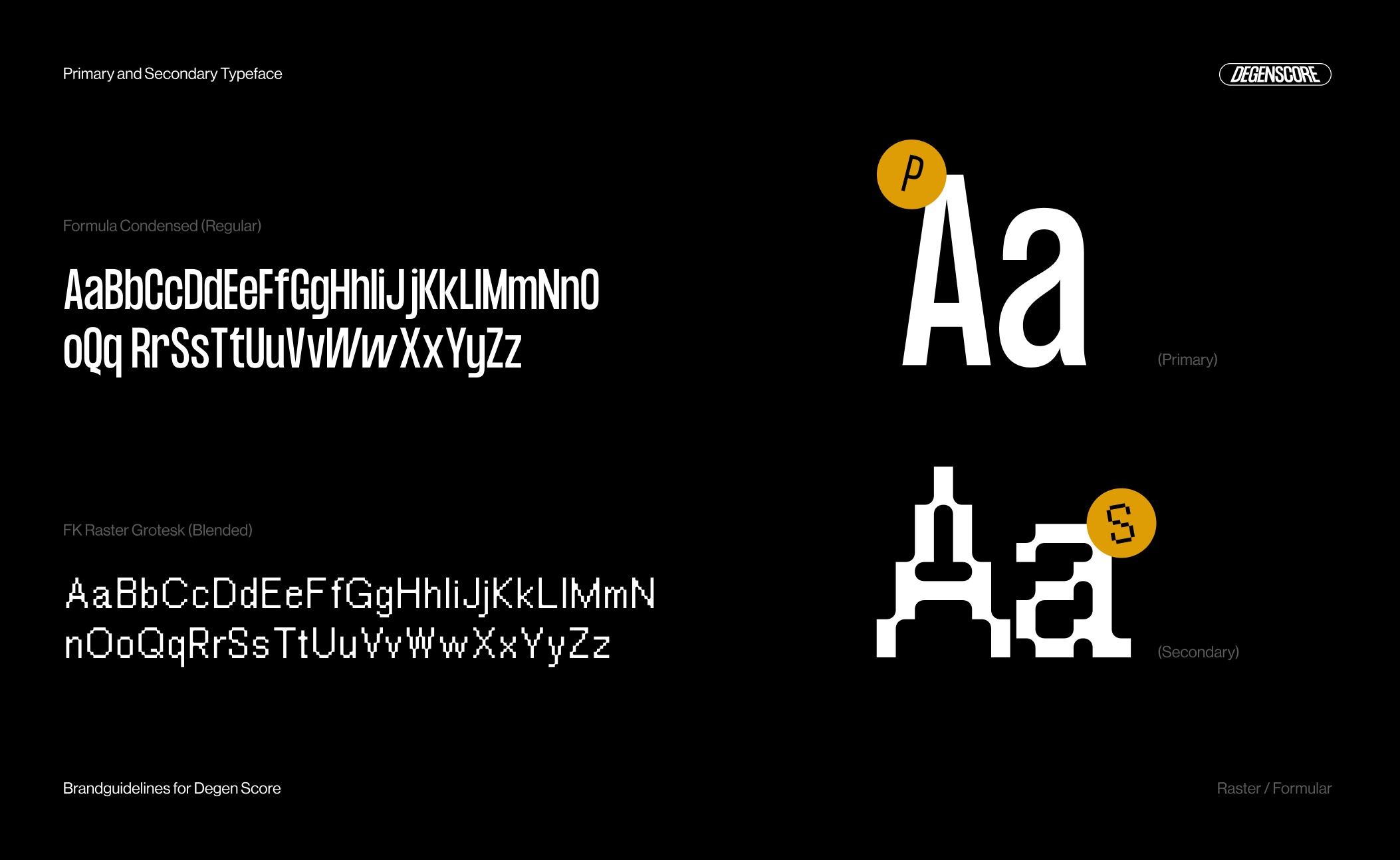 Degen Score Digital Branding by Marvin Schwaibold on Dribbble