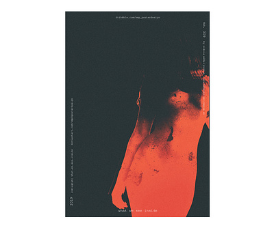 no. 009 syphilis black design female human illustration minimal poster poster a day posterdesign postereveryday red shape typography