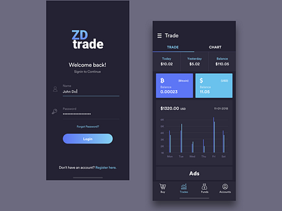 ZD design illustrator marketing ui ux