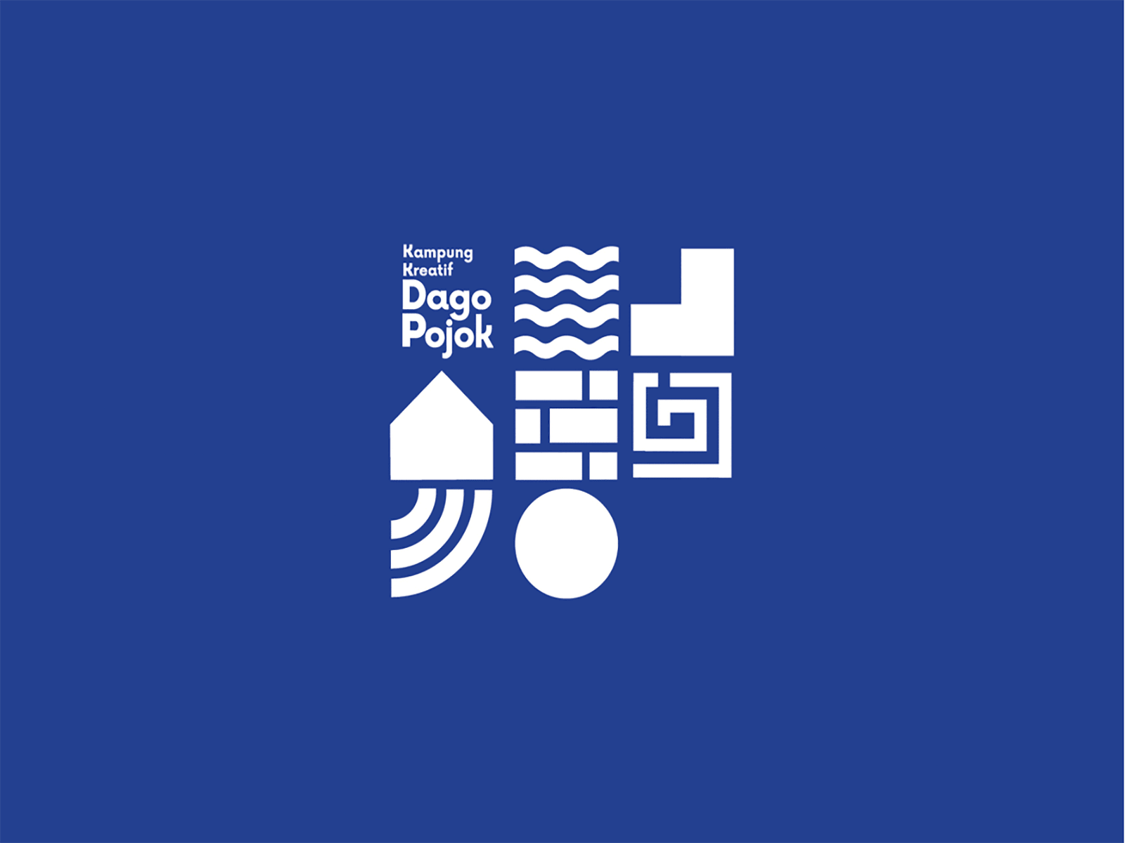 Kampung Kreatif Dago Pojok Branding branding branding and identity branding concept branding design city branding collateral design gif icon logo logogram logotype marketing kit vector