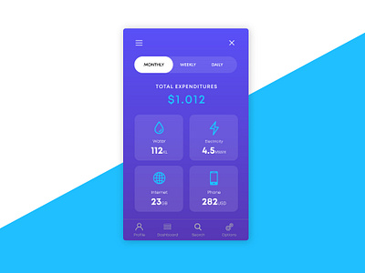 Daily UI 020 - Dashboard app application concept design mobile product design ui ui design ux web web design