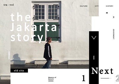 #Journal at. Jakarta city design history layout museum ui uidesign uidesigns uiux