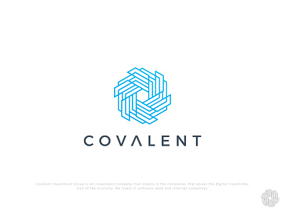 Covalent brandidentity branding design flat icon illustration logo logodesign logodesigner logotype vector