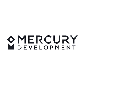 Mercury Development logo design contest clothing design design indoor lettering logo merch design merchandise redesign render typographie