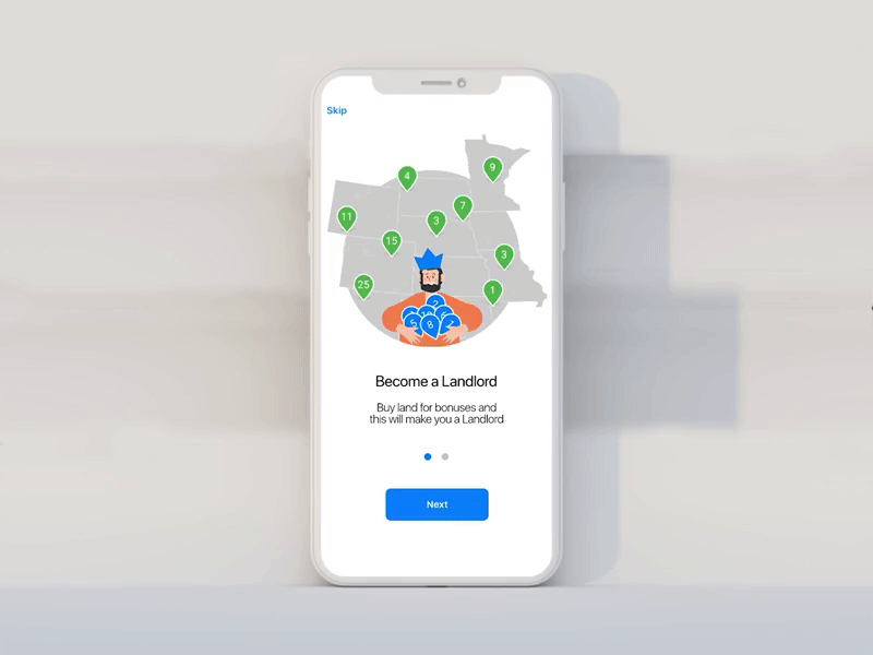 Onboarding animation ar augmentedreality interface onboarding