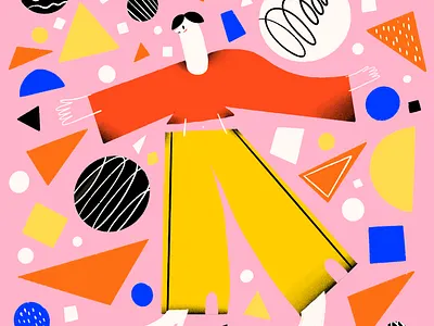 Geometric Shape Illustrator Design art dailyui designinspiration geomatric geometric art illustration ui uidesign uidesigner uiinspiration uxdesign vector