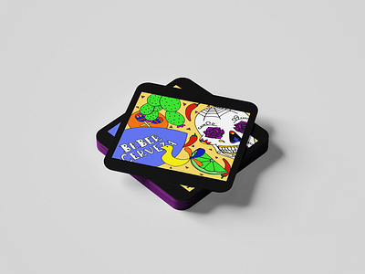 Mexican Coaster Project beer branding design mexican sugar skull