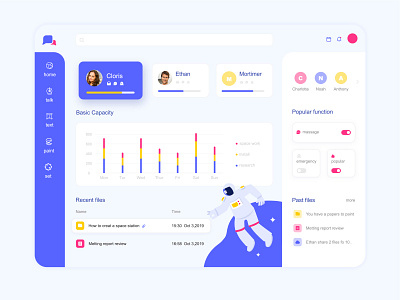 dashboard color dashboad graphic illustration plat ui