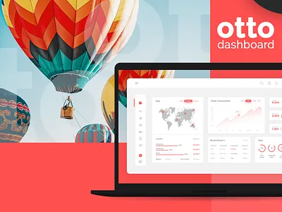 Otto Dashboard adobe app branding creative design design typography ui ui ux ui ux design ux